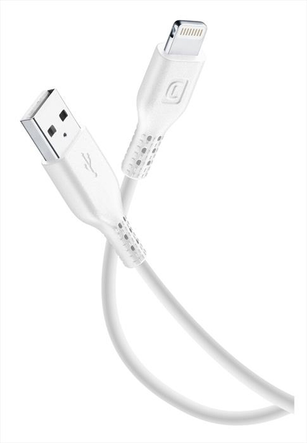 CELLULARLINE - USBDATA06MFIIPHW Lightning Cavo USB da 60cm-Bianco