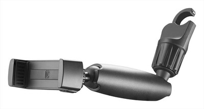 CELLULARLINE - Supporto per auto HANDYMIRRORK-Nero,  CELLULARLINE - Supporto per auto HANDYMIRRORK-Nero