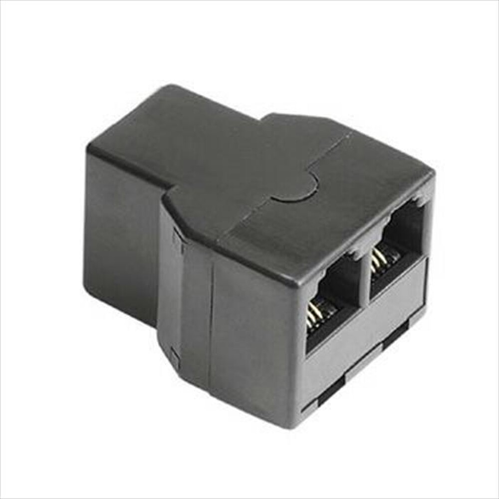 "HAMA - 44855 Sdoppiatore telefonico-Nero"