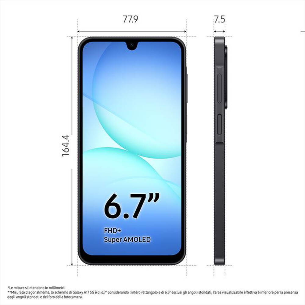 Immagine del prodotto VODAFONE - SAMSUNG Galaxy A17 5G 128GB-Black