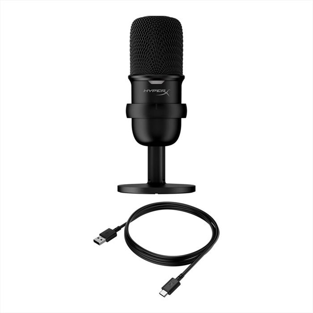 "HYPERX - Microfono SOLOCAST-Nero"