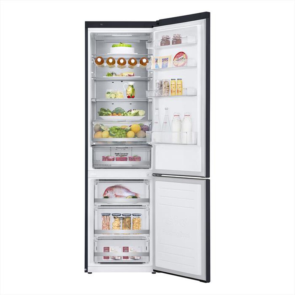 "LG - Frigorifero combinato GBB92MCABP Classe B 419lt-MATTE BLACK"