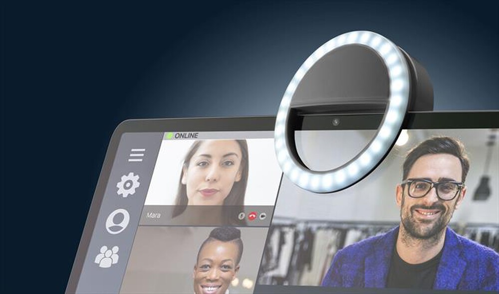 Immagine del prodotto CELLULARLINE - SELFIERINGPOCKETK-Nero