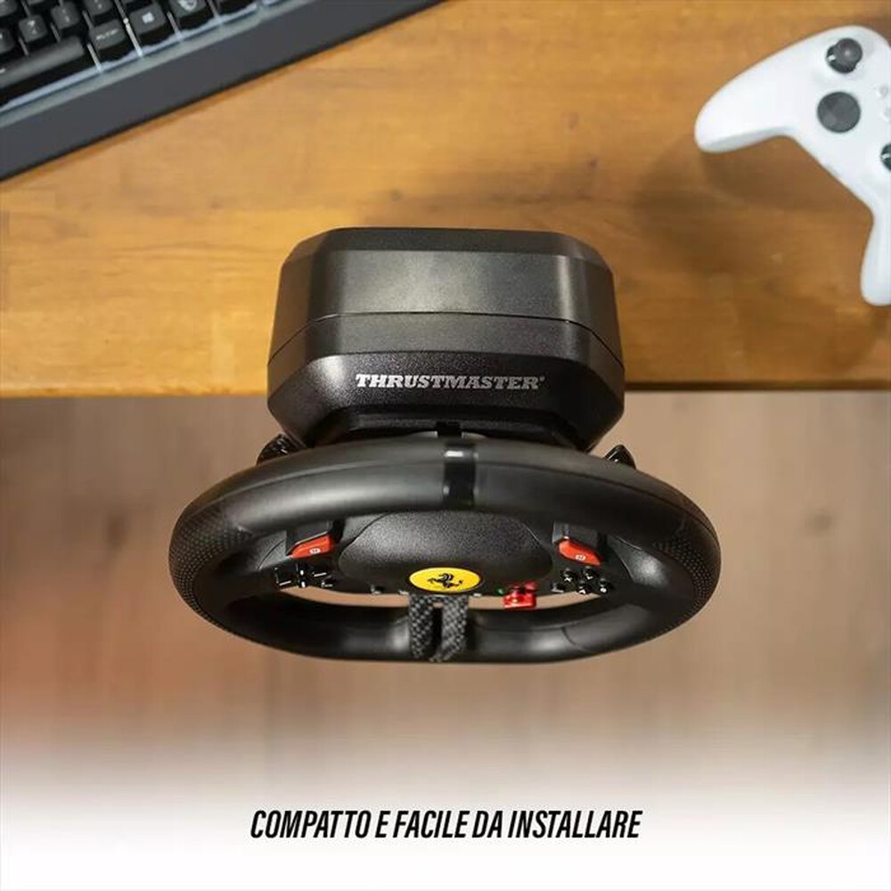 Immagine del prodotto THRUSTMASTER - Sterzo + Pedali T98-X FERRARI 296 GTS-Nero