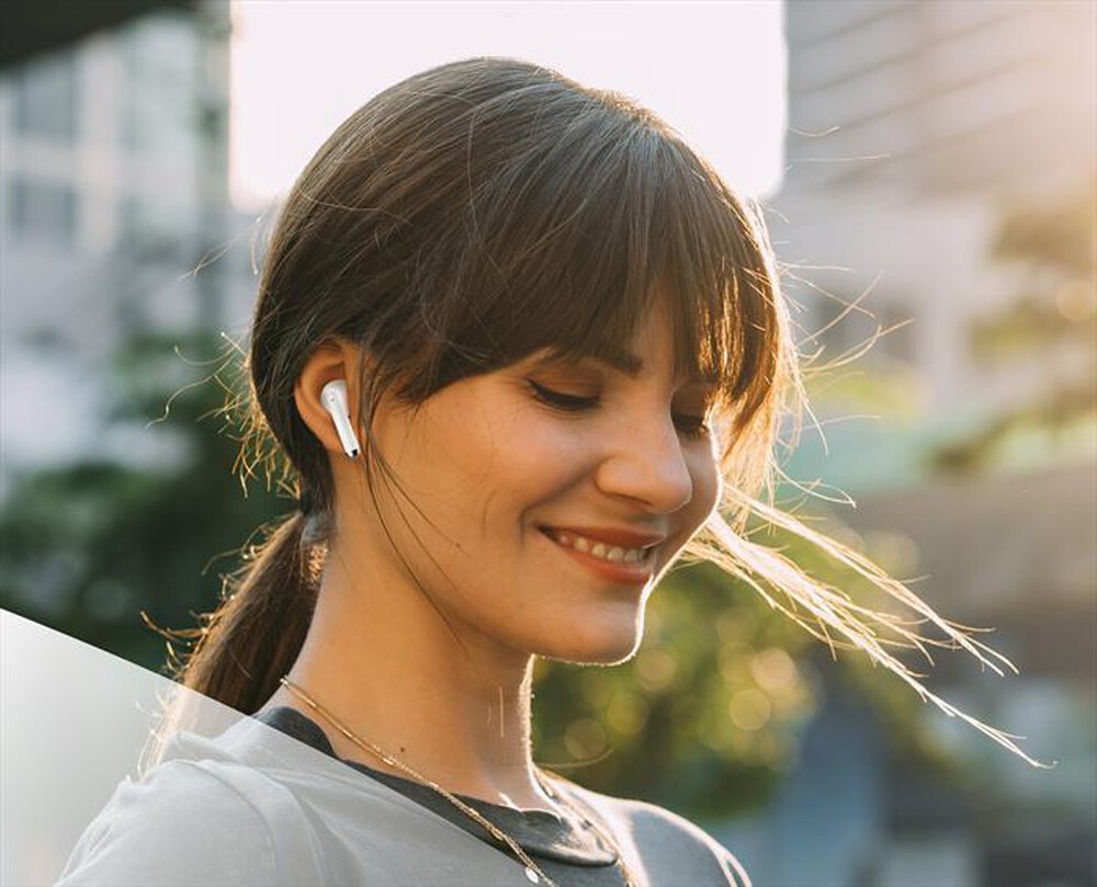 Immagine del prodotto MUSIC SOUND - Auricolare Bluetooth a capsula BREEZE-Bianco