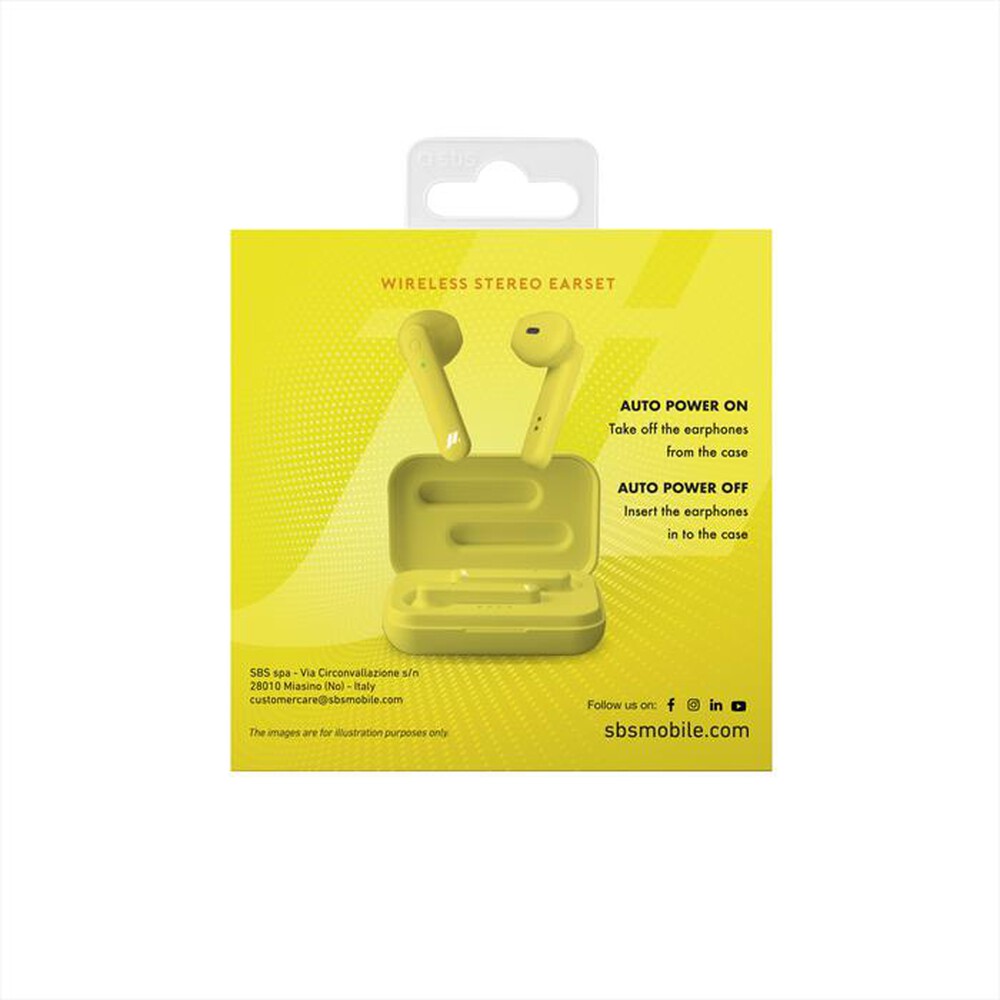 Immagine del prodotto SBS - MHTWSBEATBTY-GIALLO