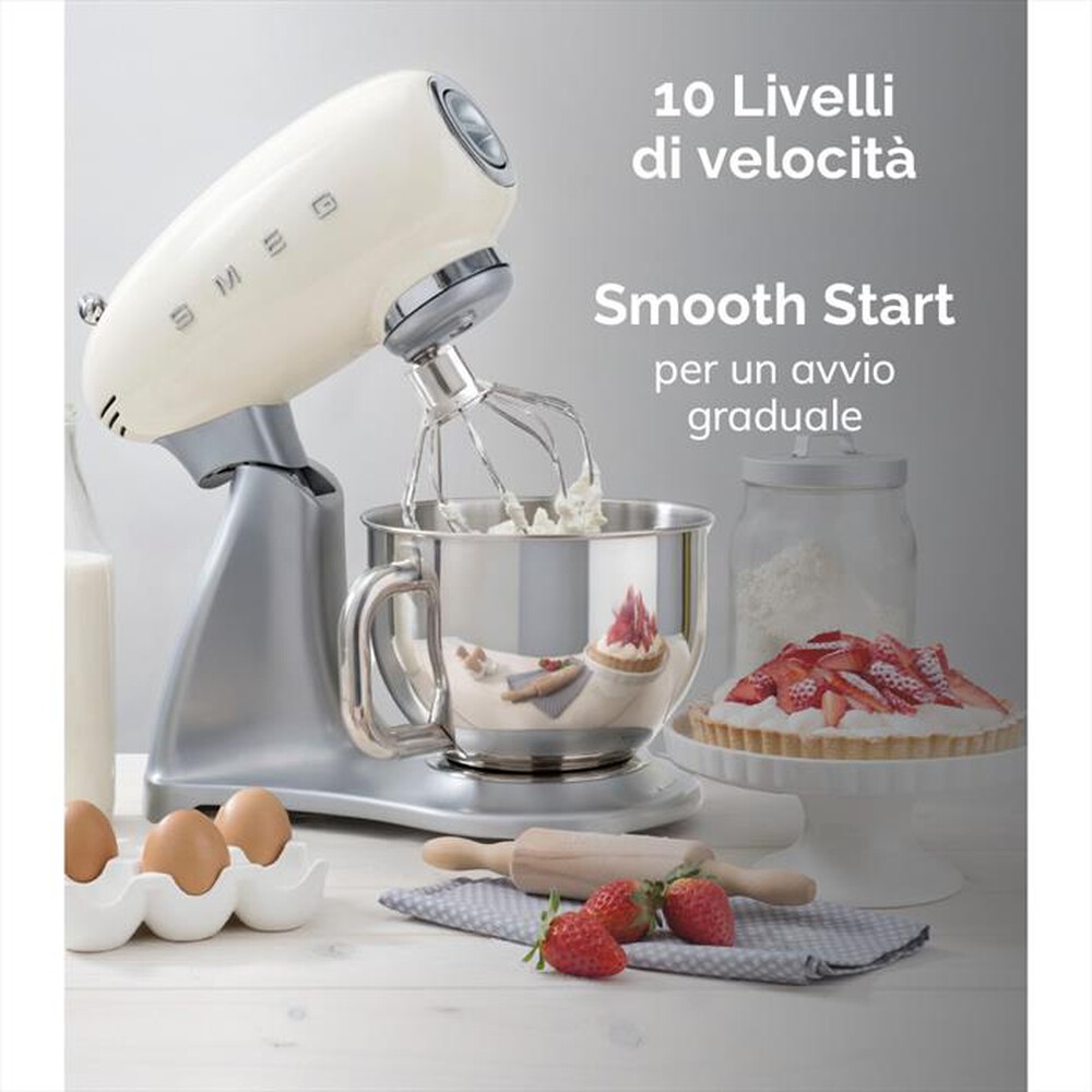 Immagine del prodotto SMEG - Impastatrice Standard 50's Style &ndash; SMF02CREU-panna