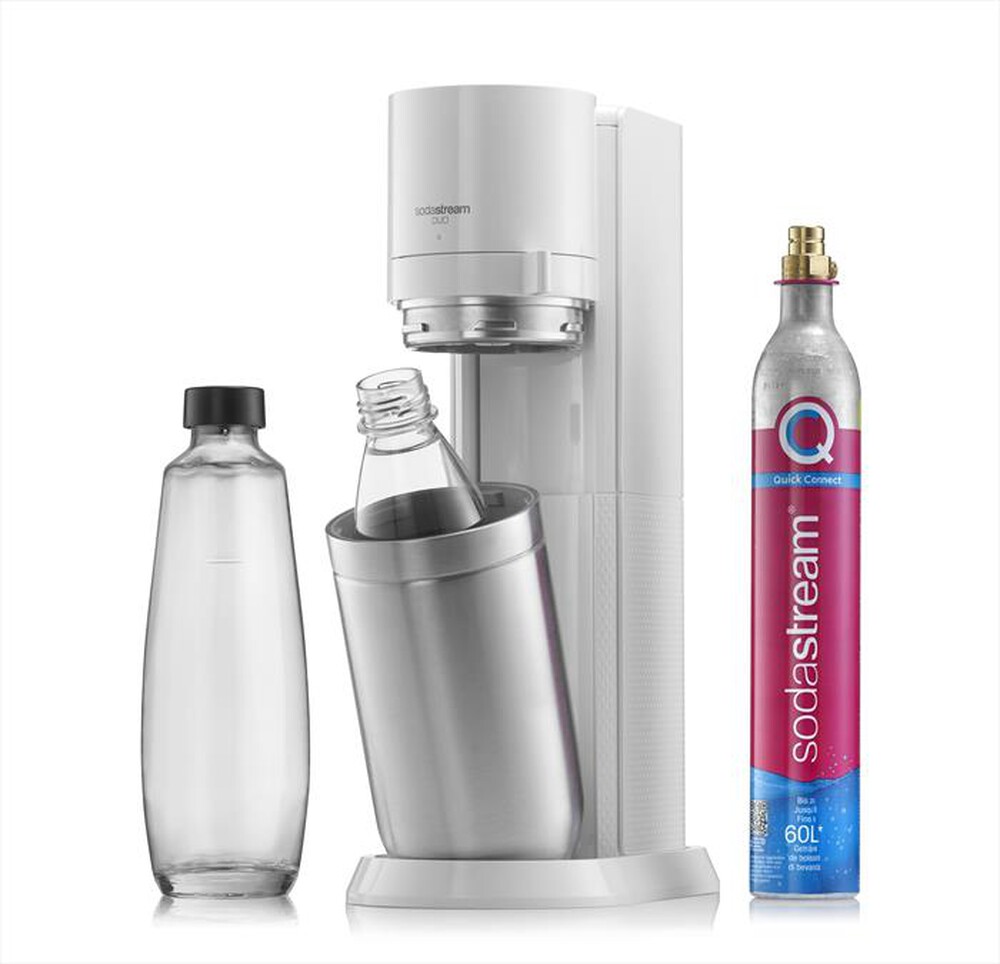 "SODASTREAM - Duo-Bianco/Acciaio"