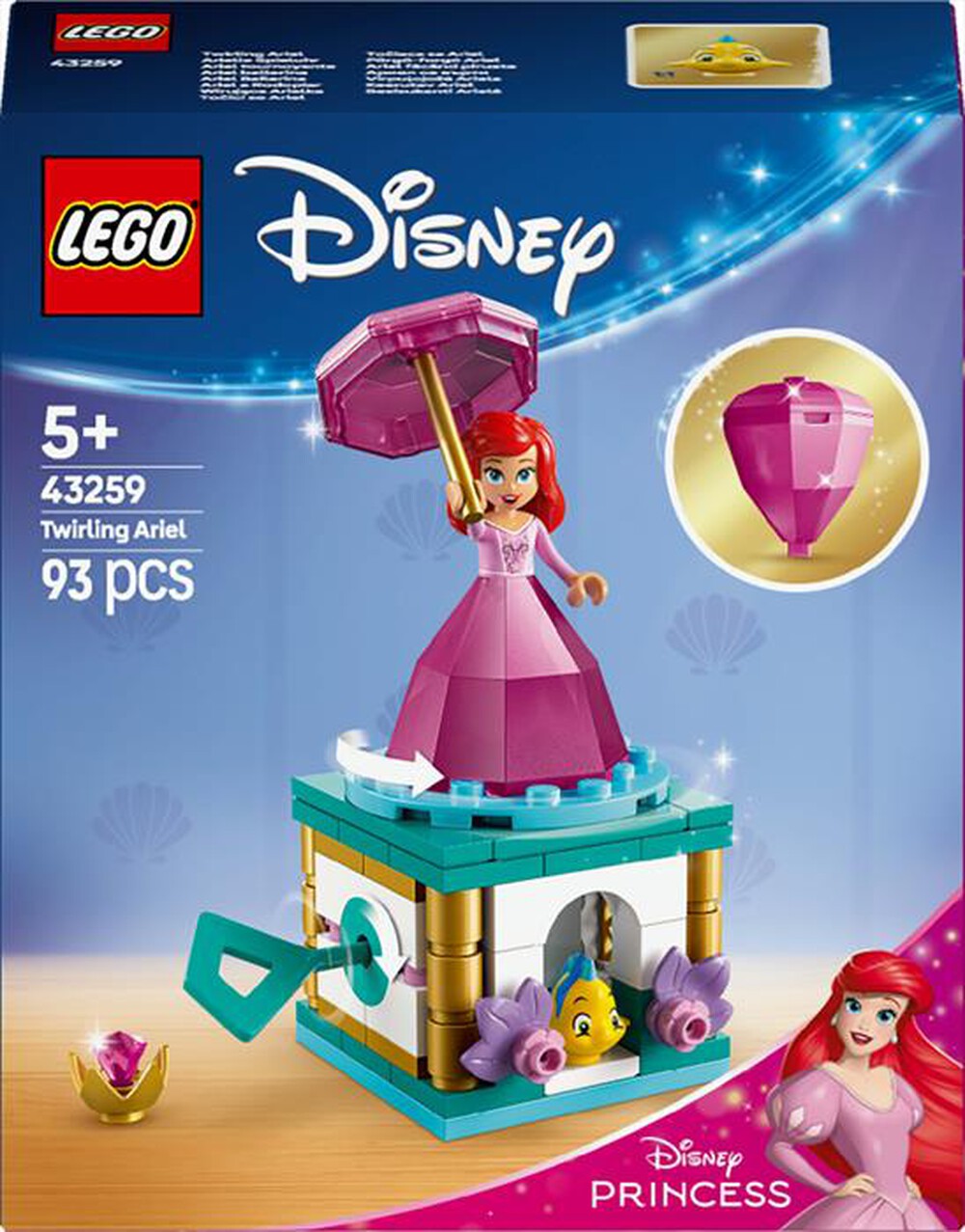 Immagine del prodotto LEGO - DISNEY PRINCESS Ariel ballerina 43259