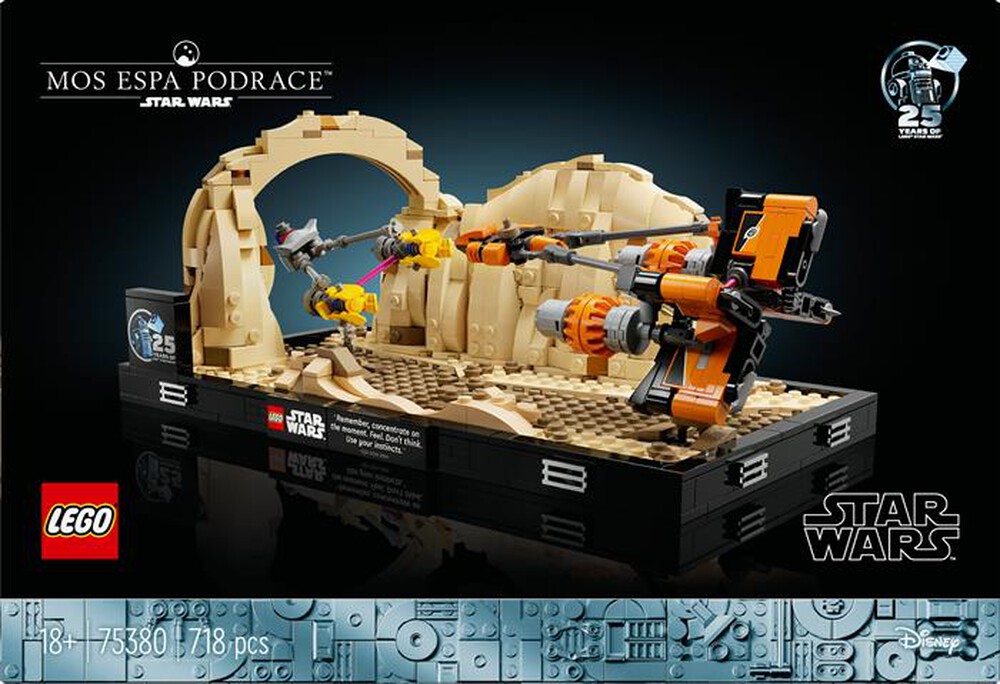 Immagine del prodotto LEGO - STAR WARS Diorama Gara sgusci su Mos Espa 75380