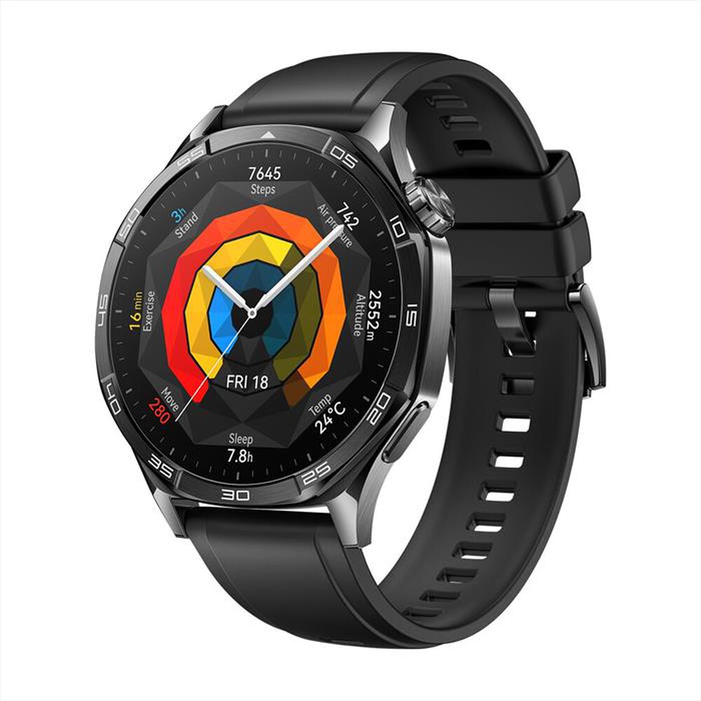 "HUAWEI - Smart WATCH GT5 (46MM)-Nero Fluoroelastomero"