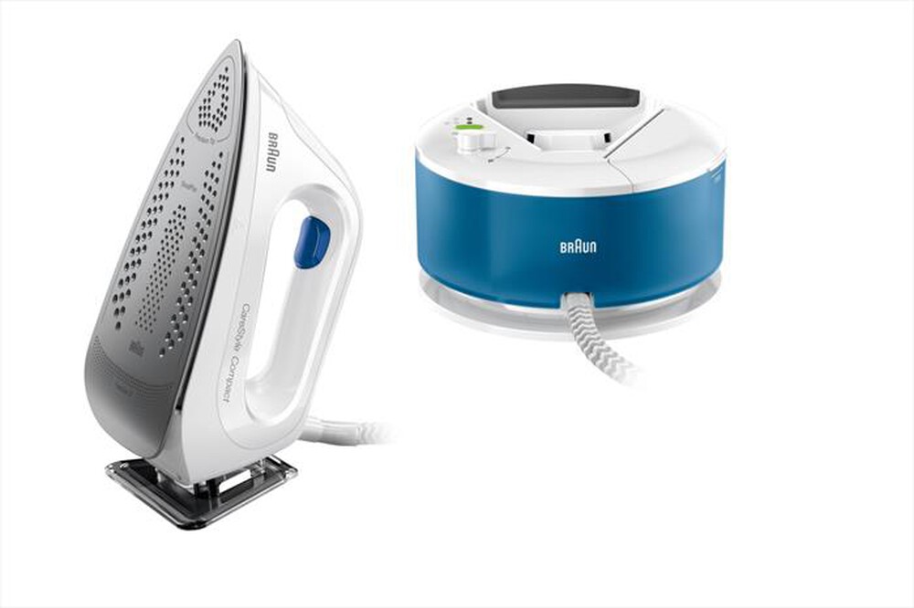 "BRAUN - IS2043BL-BIANCO/BLU"