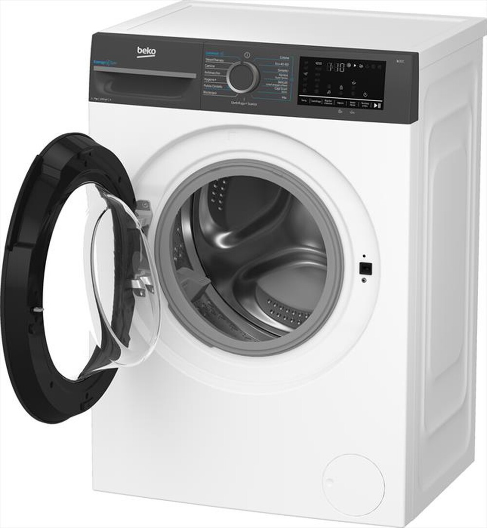 "BEKO - Lavatrice EnergySpin 7Kg Classe A BMEUWSU4721A-Black White"