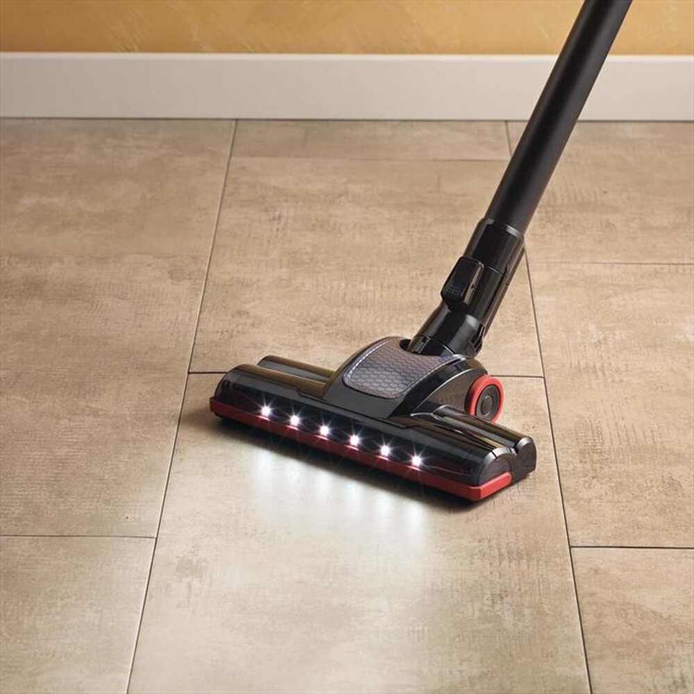"ARIETE - 2759 Handy Force RBT Scopa elettrica con filo-Nero, Rosso"