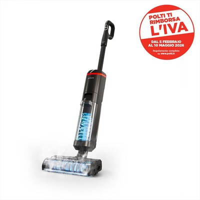 POLTI - Lavapavimenti ROLLYSTEAM WD40C-Nero