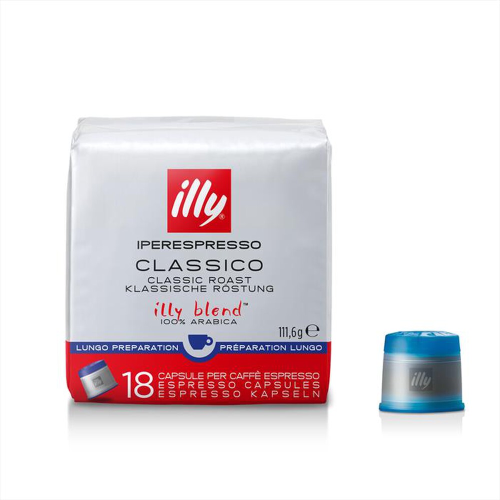 "ILLY - 18 CAPSULE CAFFÈ IPERESPRESSO CLASSICO LUNGO"