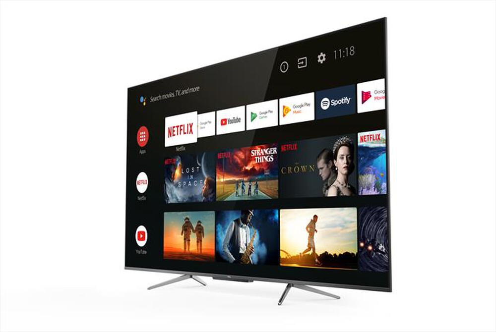"TCL - 55C715-Alluminio nero spazzolato"