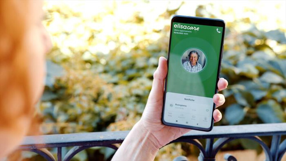 "SICURACARE - Assistente domestico per anziani ELISACARE-Bianco"