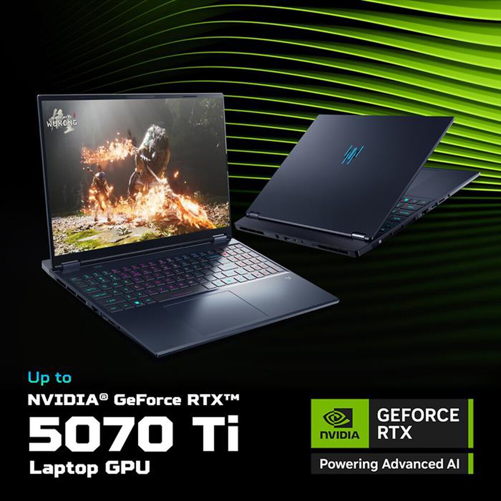 Immagine del prodotto ACER - NOTEBOOK GAMING PREDATOR HELIOSNEO16S AI ULTRASLIM-Nero