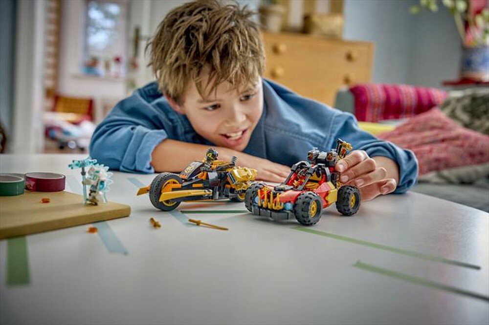 Immagine del prodotto LEGO - Veicoli combinati di Kai e Cole - 71864