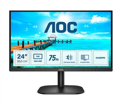 AOC - 24B2XHM2-Nero