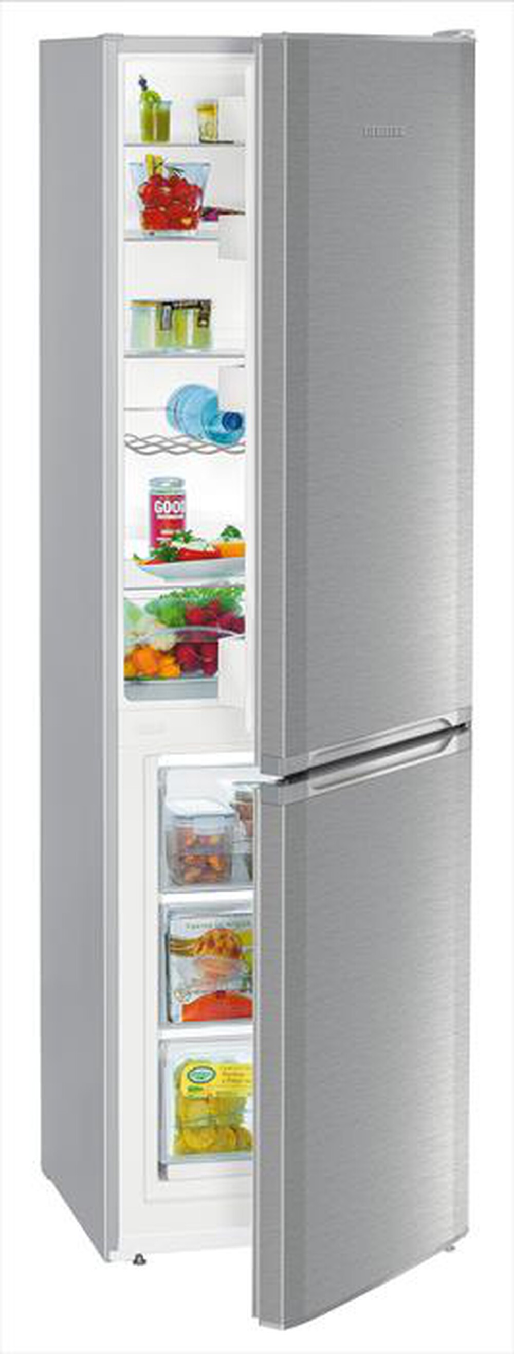 "LIEBHERR - Frigorifero combinato CUEF 3331-22 Classe F-Acciaio / Silver"