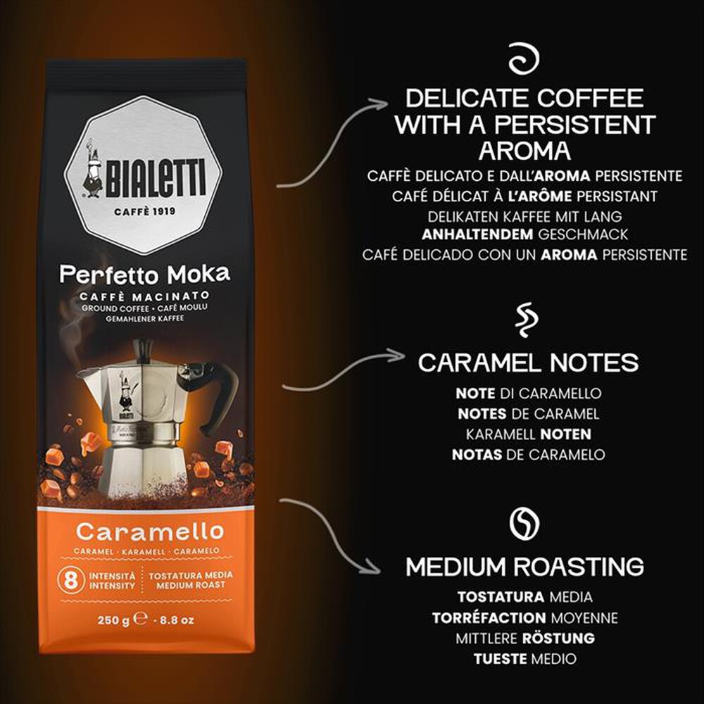 Immagine del prodotto BIALETTI - CAFFE' MOKA CARAMELLO 250G