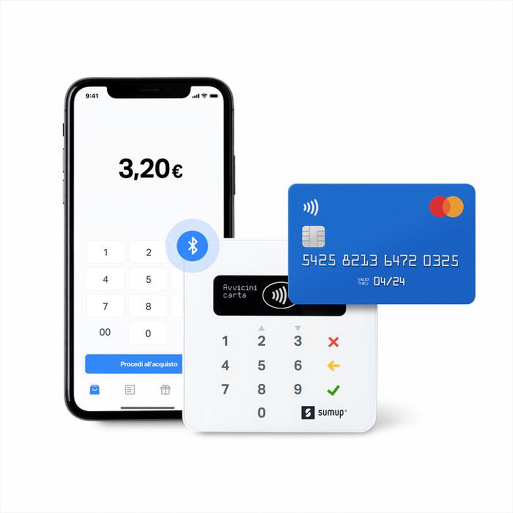 "SUMUP - POS terminal AIR-Bianco"