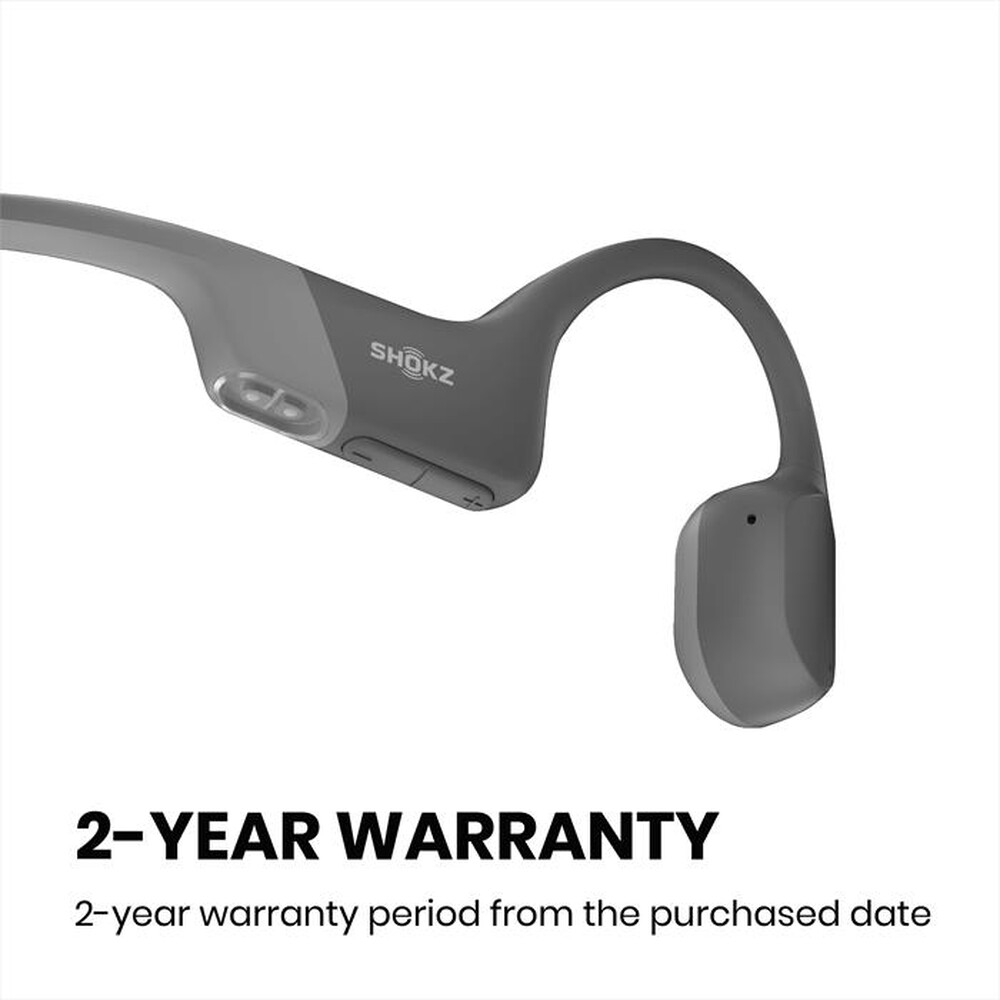 "SHOKZ - Auricolare Bluetooth OPENRUN-Grey"