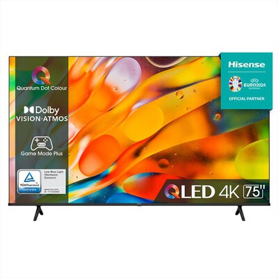 HISENSE - Smart TV QLED UHD 4K 75" DolbyVision/Atmos 75E79KQ-Black