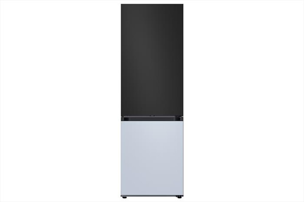 "SAMSUNG - Frigorifero combinato F-RB34D152748 BESPOKE-Satin Graphite-Satin Sky Blue"