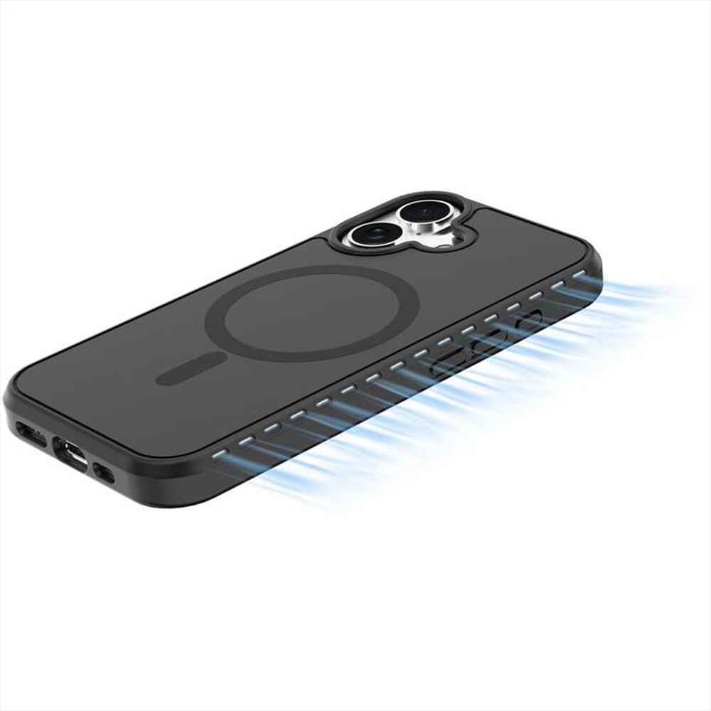 Immagine del prodotto CELLULARLINE - CUSTODIA ICY MAG IPHONE 17 NERO-Trasparente