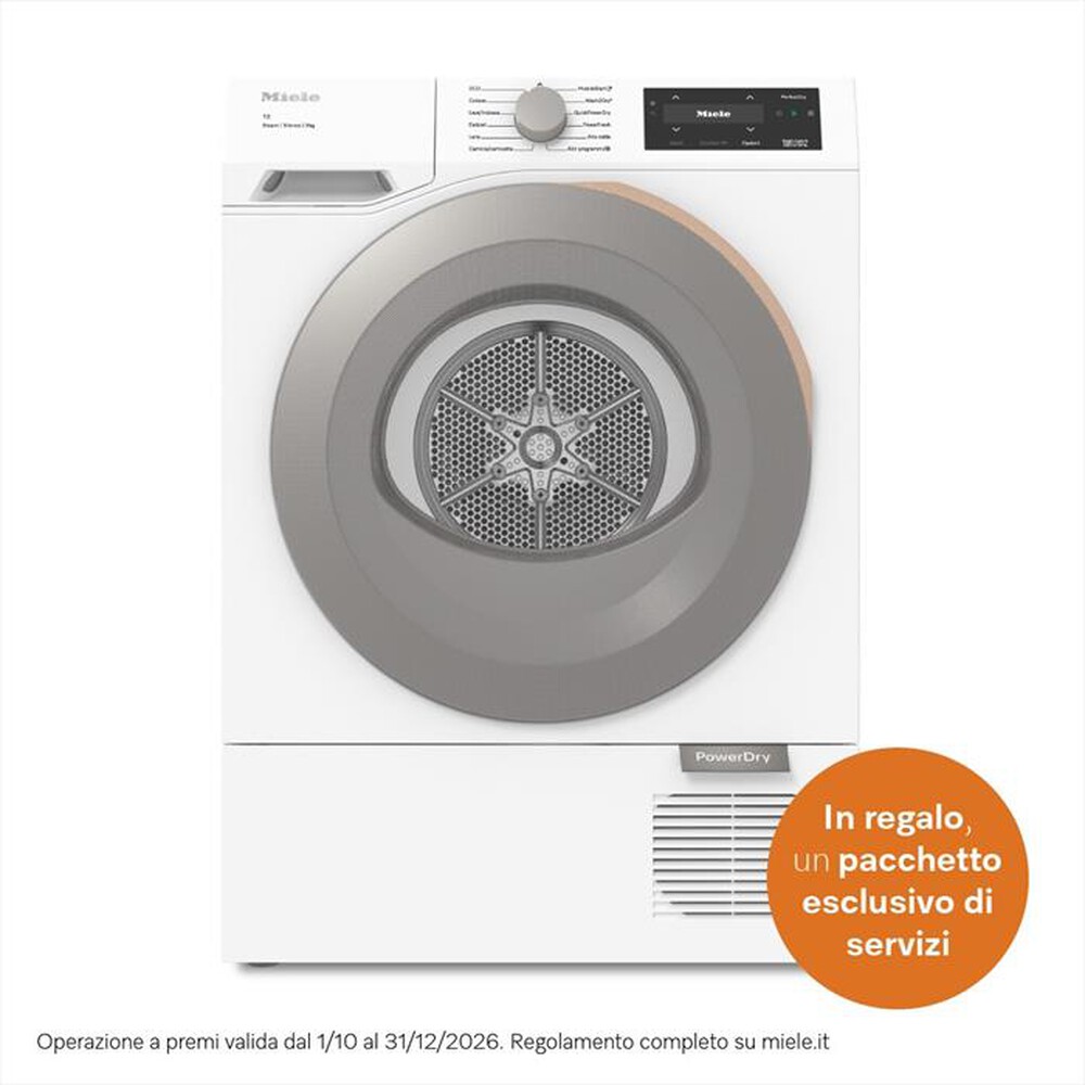 Immagine del prodotto MIELE - Asciugatrice TK717IWP I LW 9Kg Classe B-Platino/Bianco