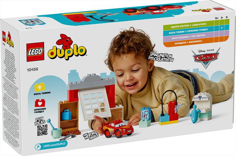 "LEGO - LA VISITA DI MCQUEEN ALLOFFICINA DI DOC-,"