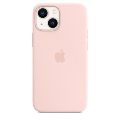 APPLE - iPhone 13 mini Silicone Case with MagSafe-Chalk Pink