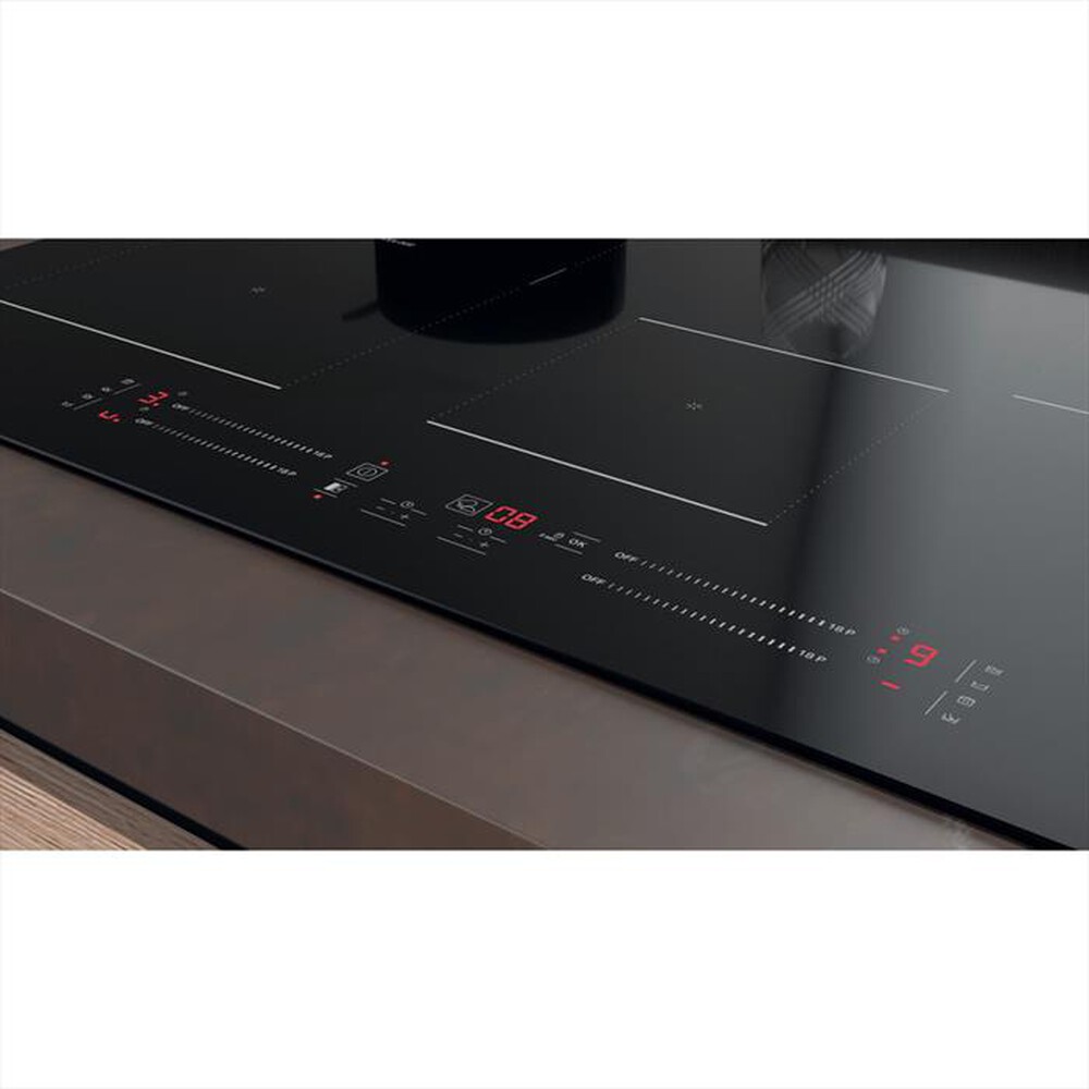 "HOTPOINT ARISTON - Piano induzione HS 1677C NE 77 cm-Nero"