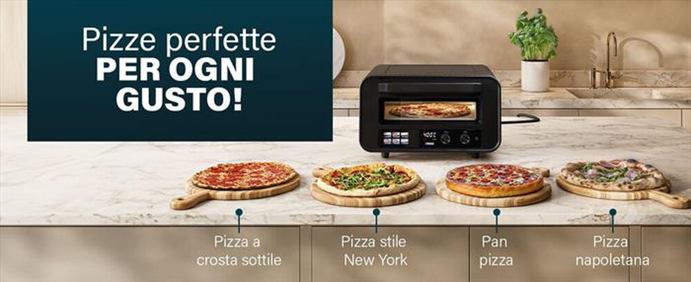 Immagine del prodotto PRINCESS - 112780 - FORNO PER PIZZA PRO MAX-Nero / Metallo