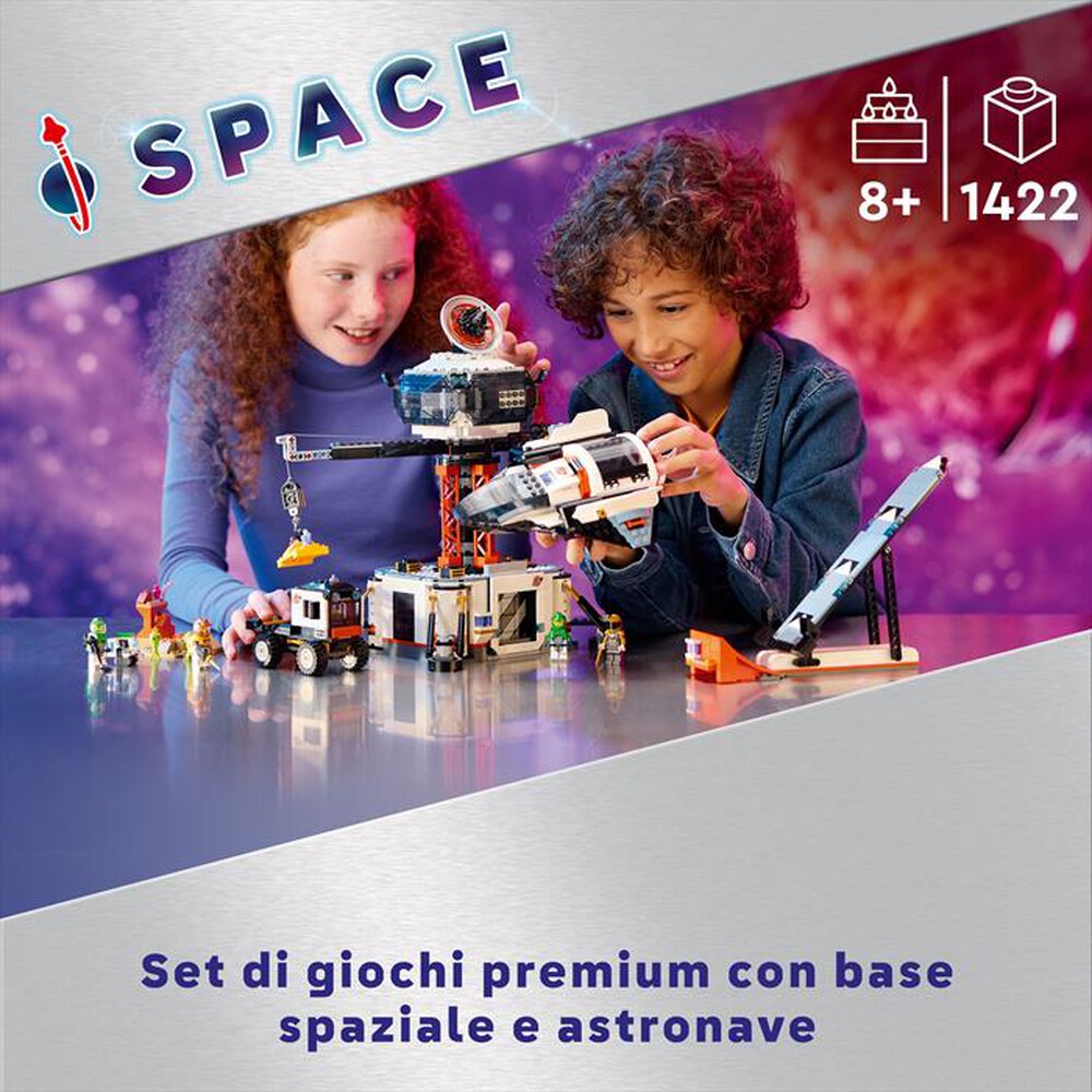 Immagine del prodotto LEGO - CITY BASE spaziale e piattaforma di lancio 60434