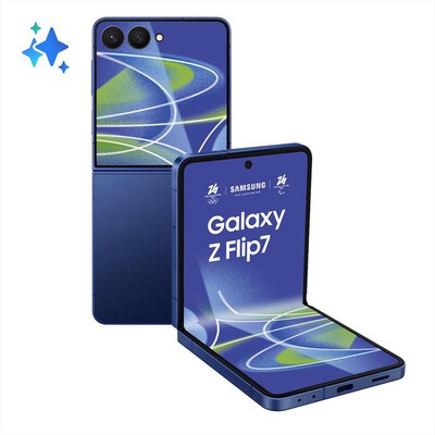 SAMSUNG - Galaxy Z Flip7 12+512GB-Blue Shadow