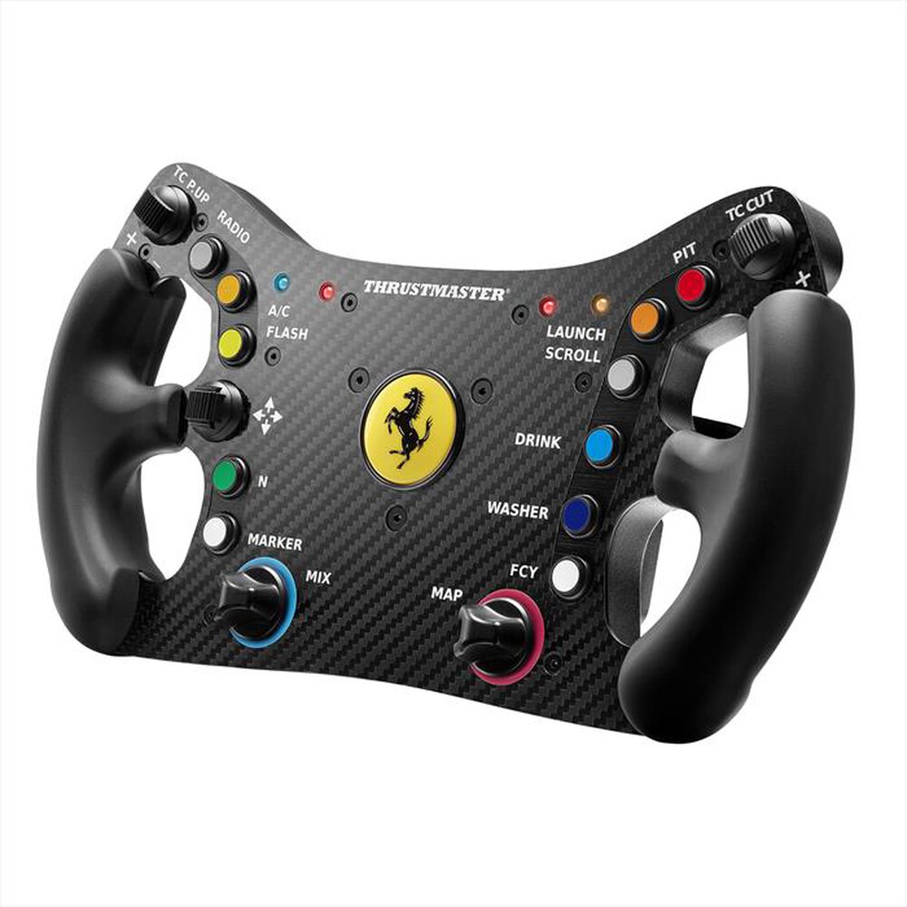 "THRUSTMASTER - Replica del volante FERRARI 488 GT3 WHEEL ADD-ON-Nero"