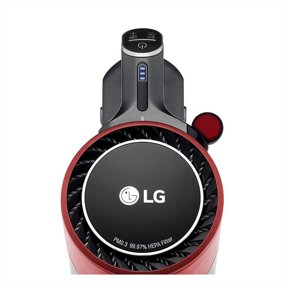 "LG - Scopa elettrica CORDZERO A9K-SLIM1R-Rosso"