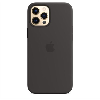 APPLE - Custodia MagSafe in silicone per iPhone 12 Pro Max-Nero