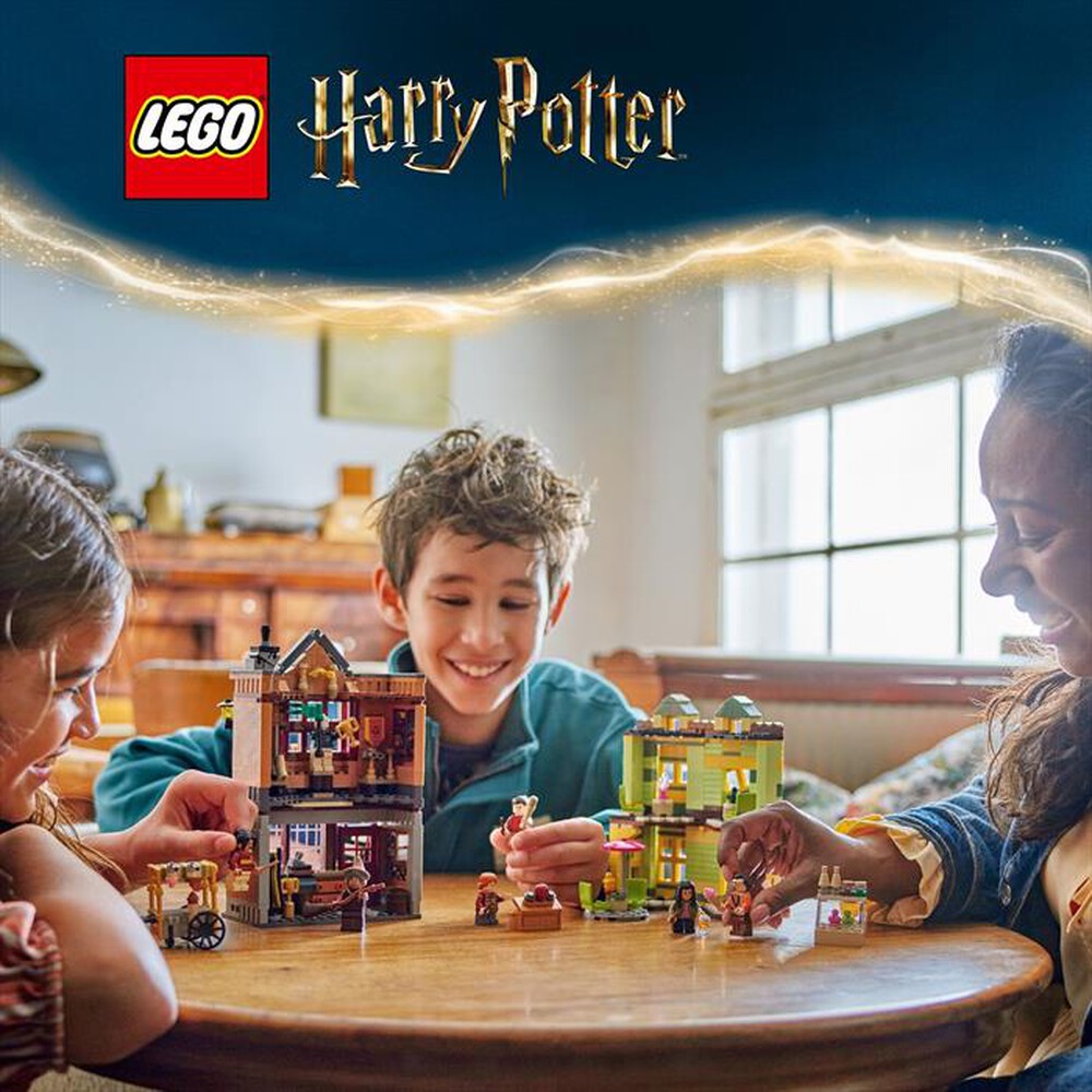 "LEGO - ACCESSORI PER IL QUIDDITCH E GELATERIA-,"
