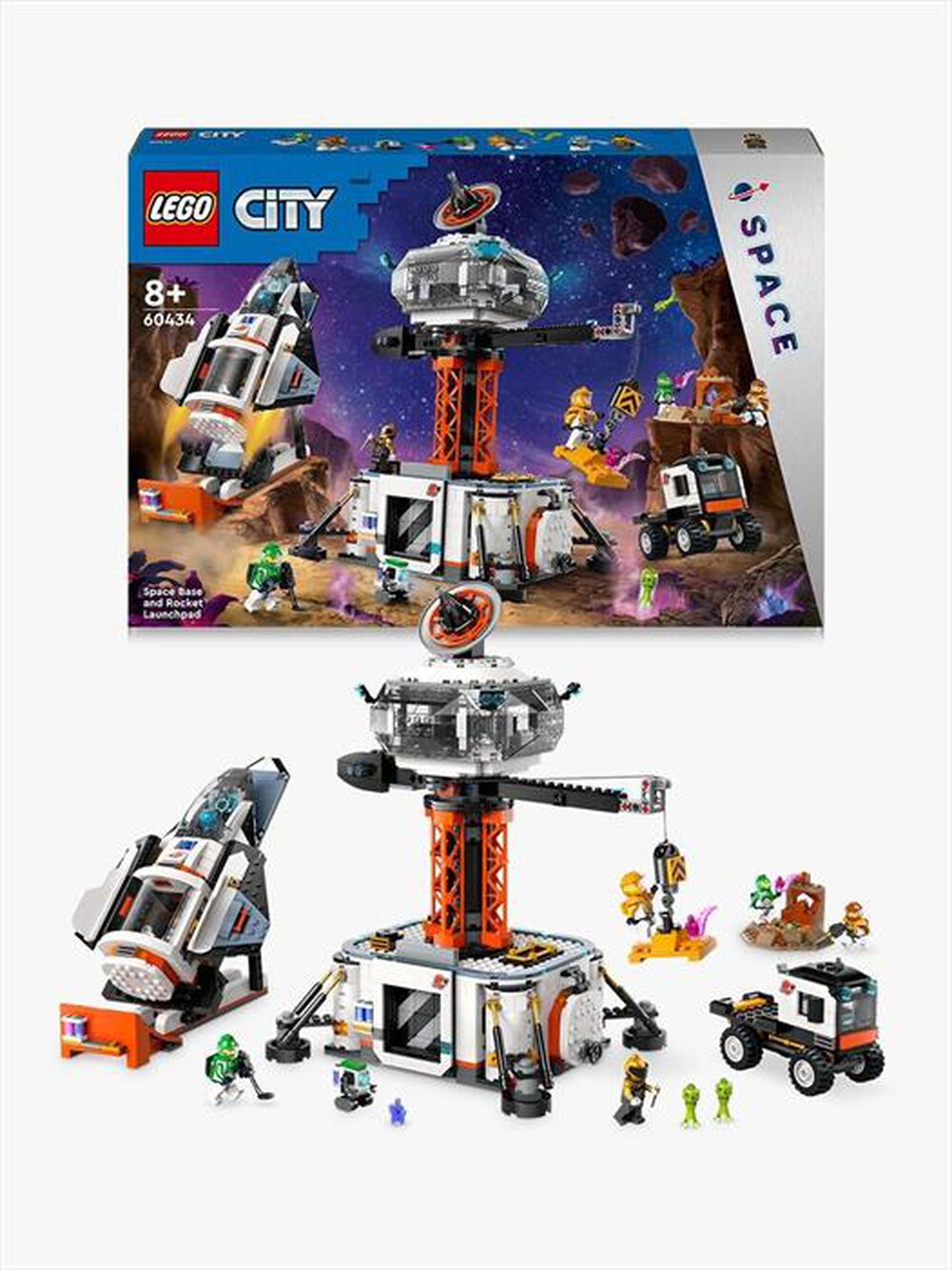Immagine del prodotto LEGO - CITY BASE spaziale e piattaforma di lancio 60434
