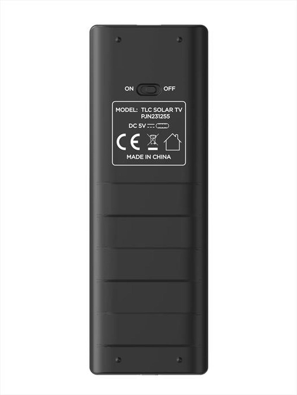 "MELICONI - Telecomando universale SOLAR TV-Nero"