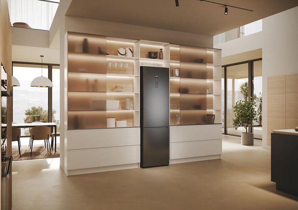 Immagine del prodotto HAIER - Frigorifero combinato HDPW5620CNPD Classe C 406 lt-Nero