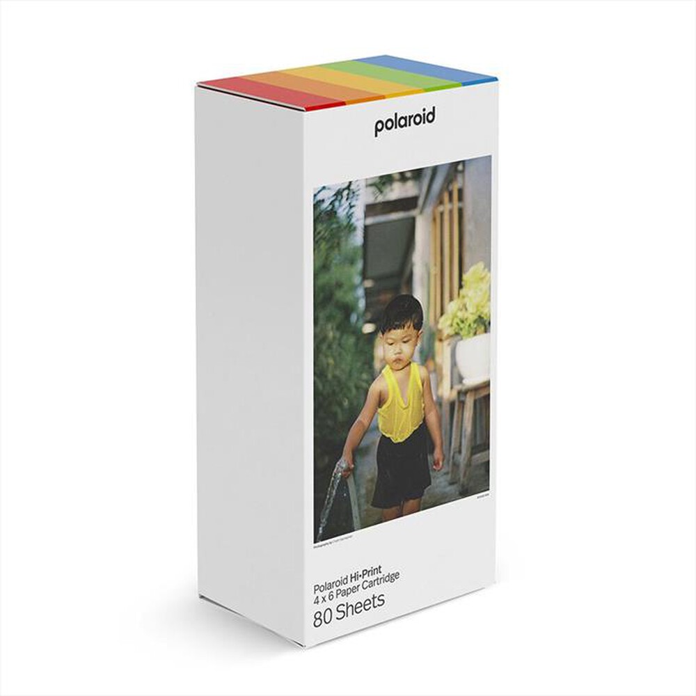 "POLAROID - HI-PRINT 4X6 - CARTRIDGE 80 FOGLI-bianco"