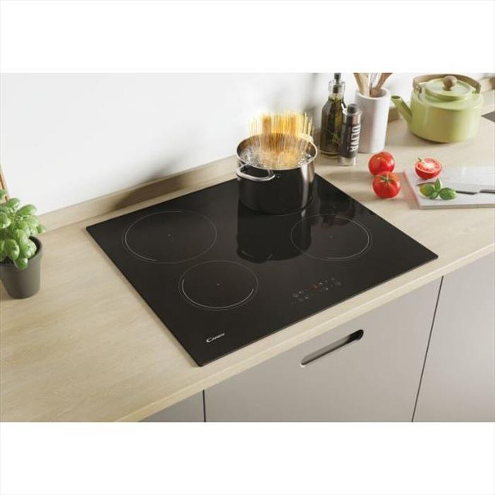 "CANDY - Piano cottura elettrico KRCDJ642 59 cm-Nero"