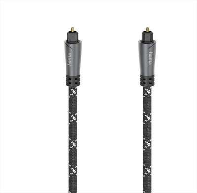 HAMA - CAVO AUDIO-Nero/Silver