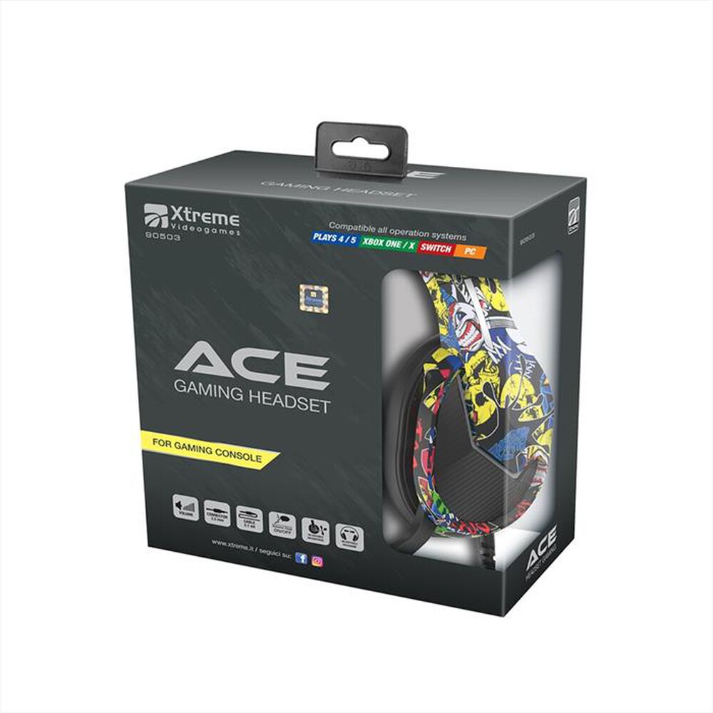 Immagine del prodotto XTREME - ACE GAMING HEADSET-FANTASIA